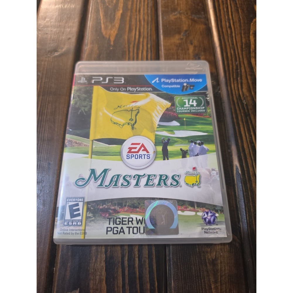 Tiger Woods PGA Tour 12 The Masters Sony PlayStation 3 PS3 Complete 2011‎ Golf